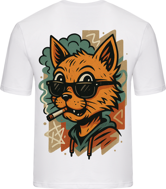 Футболка Кіт із сигаретою