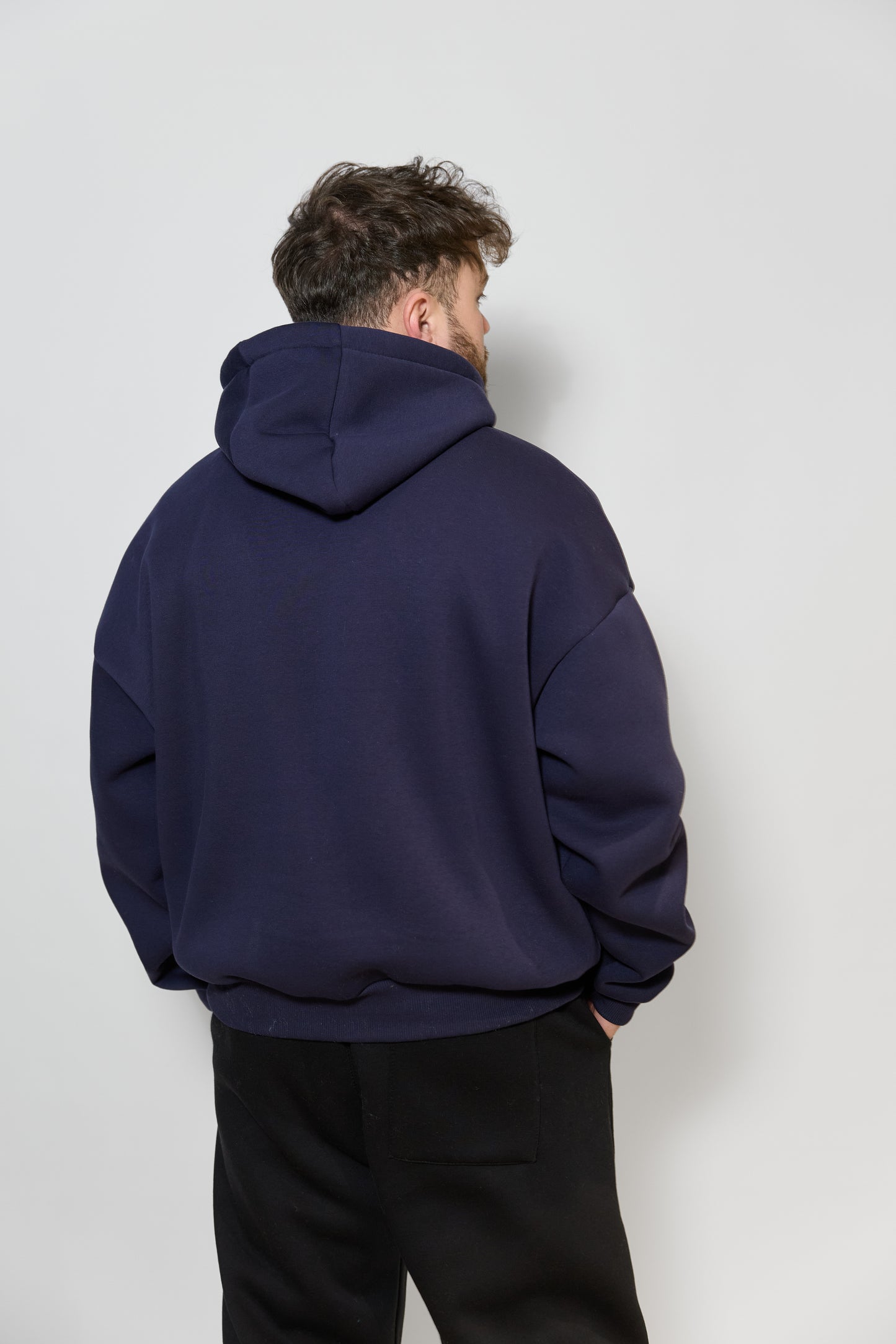 Худі темно-синій