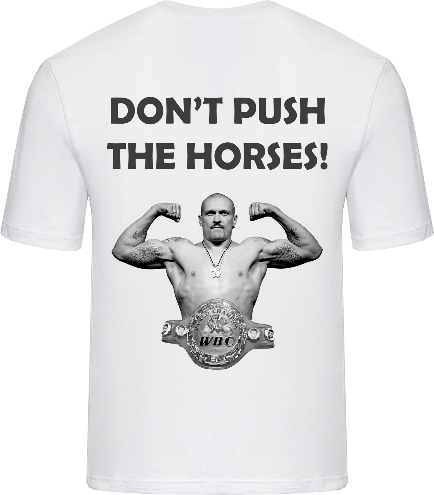 Футболка Don't Push The Horses