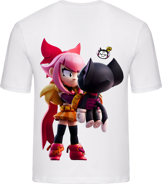 T-shirt Brawl Stars "Мелоді та Кіт"