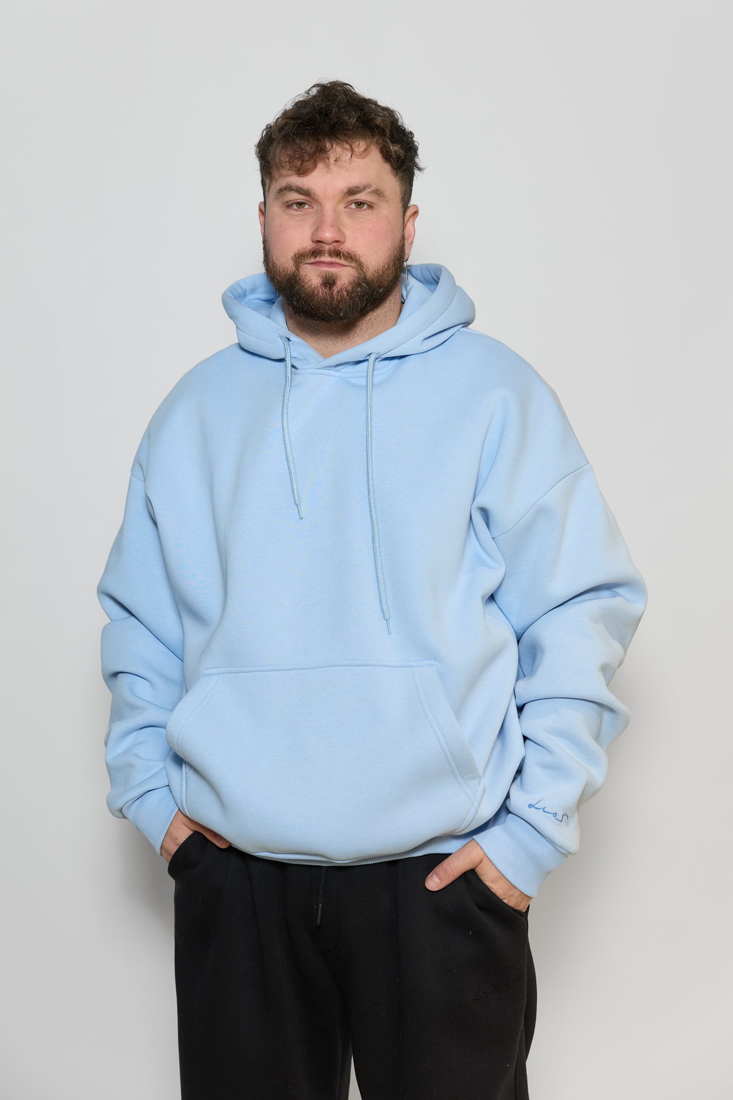 Худі блакитний