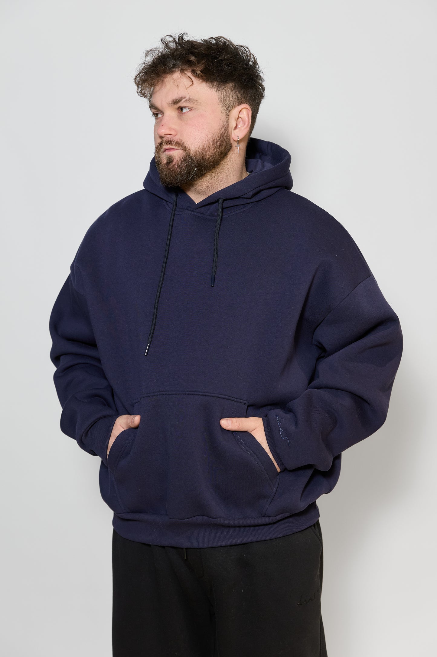 Худі темно-синій
